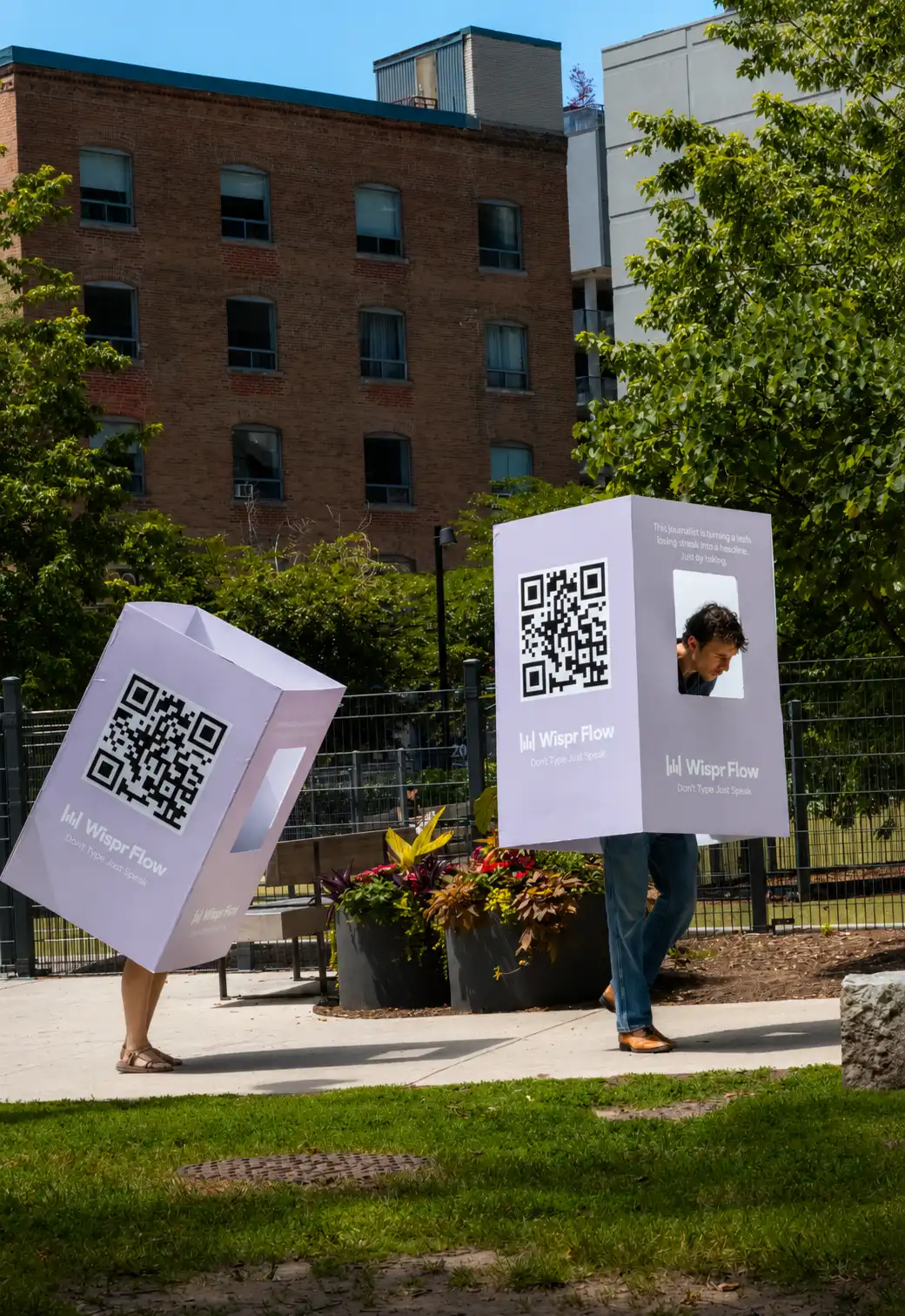 Wispr Flow campaign photo