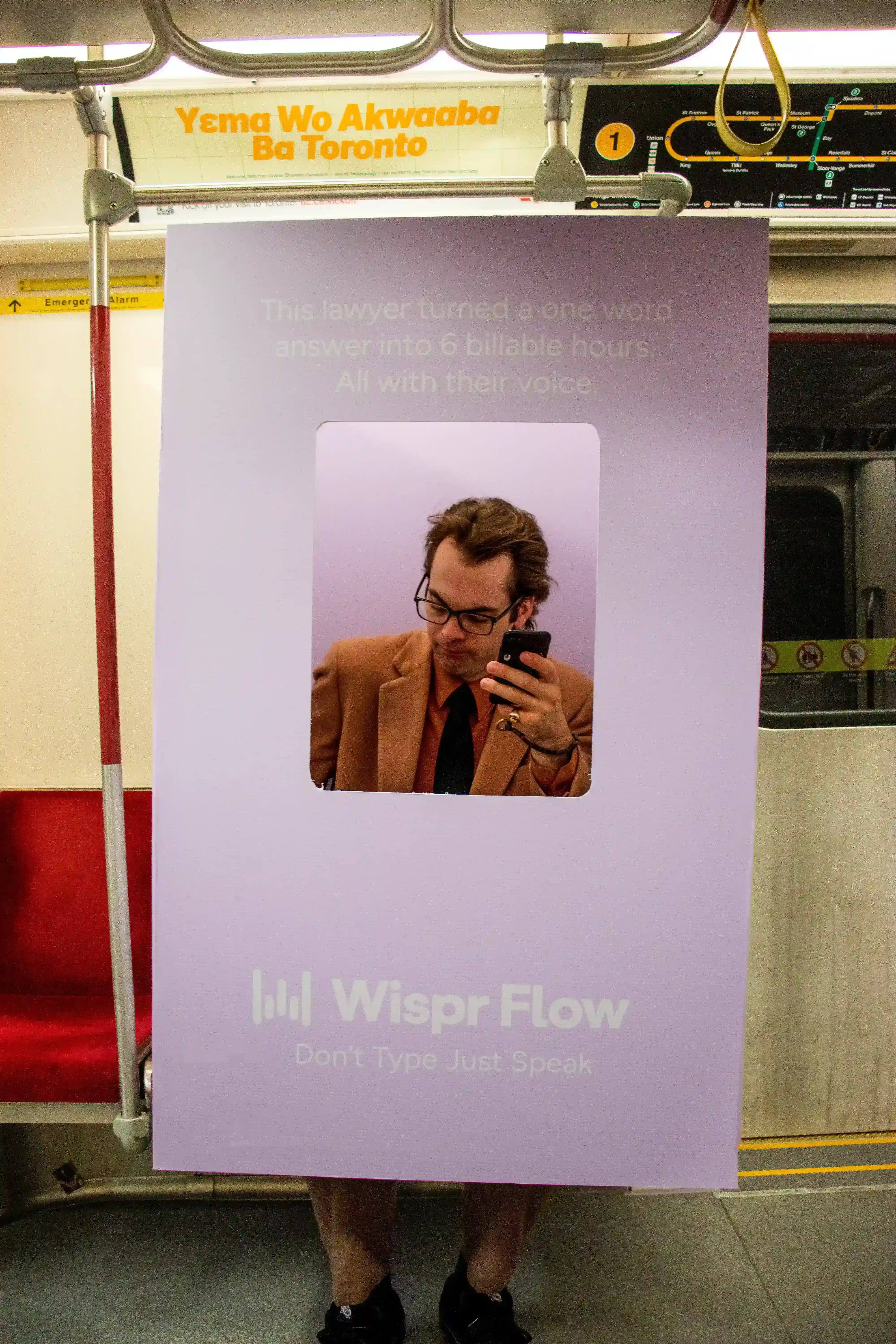 Wispr Flow campaign photo
